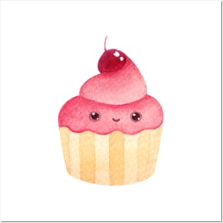 Cute Cupcake Posters and Art